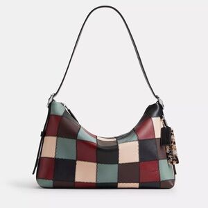 NWT Coachtopia Alter Ego Slouchy Shoulder Bag Leather Multi 3
